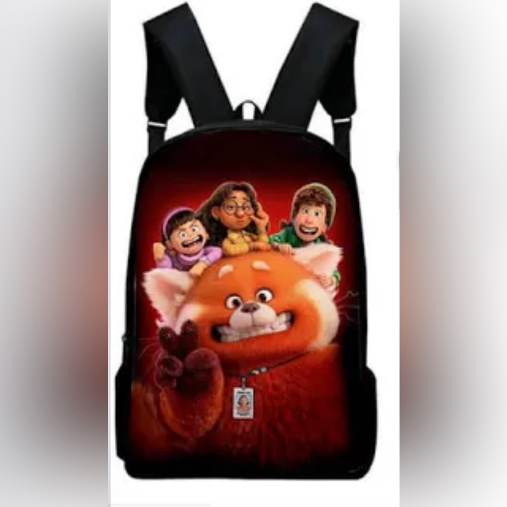 TURNING RED | Anime | Pixar | Large Book bag